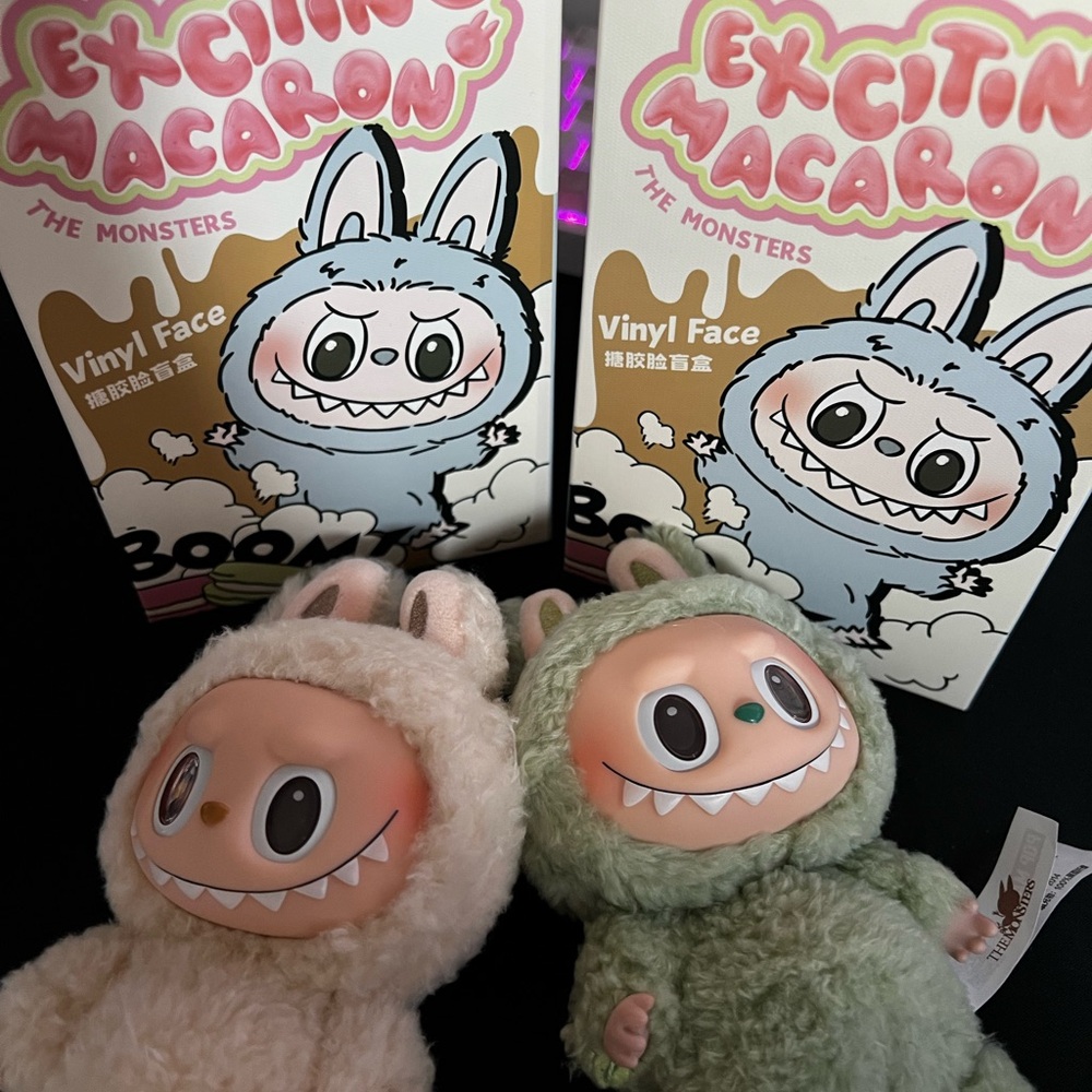 SOYMILK Exciting Macaron The Monsters Vinyl Face Plush